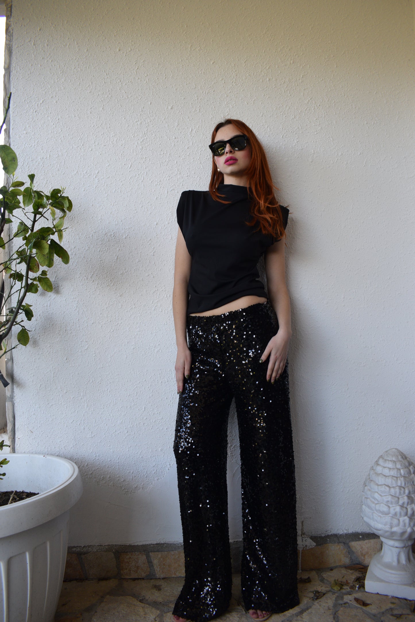 Pantalone Paillettes