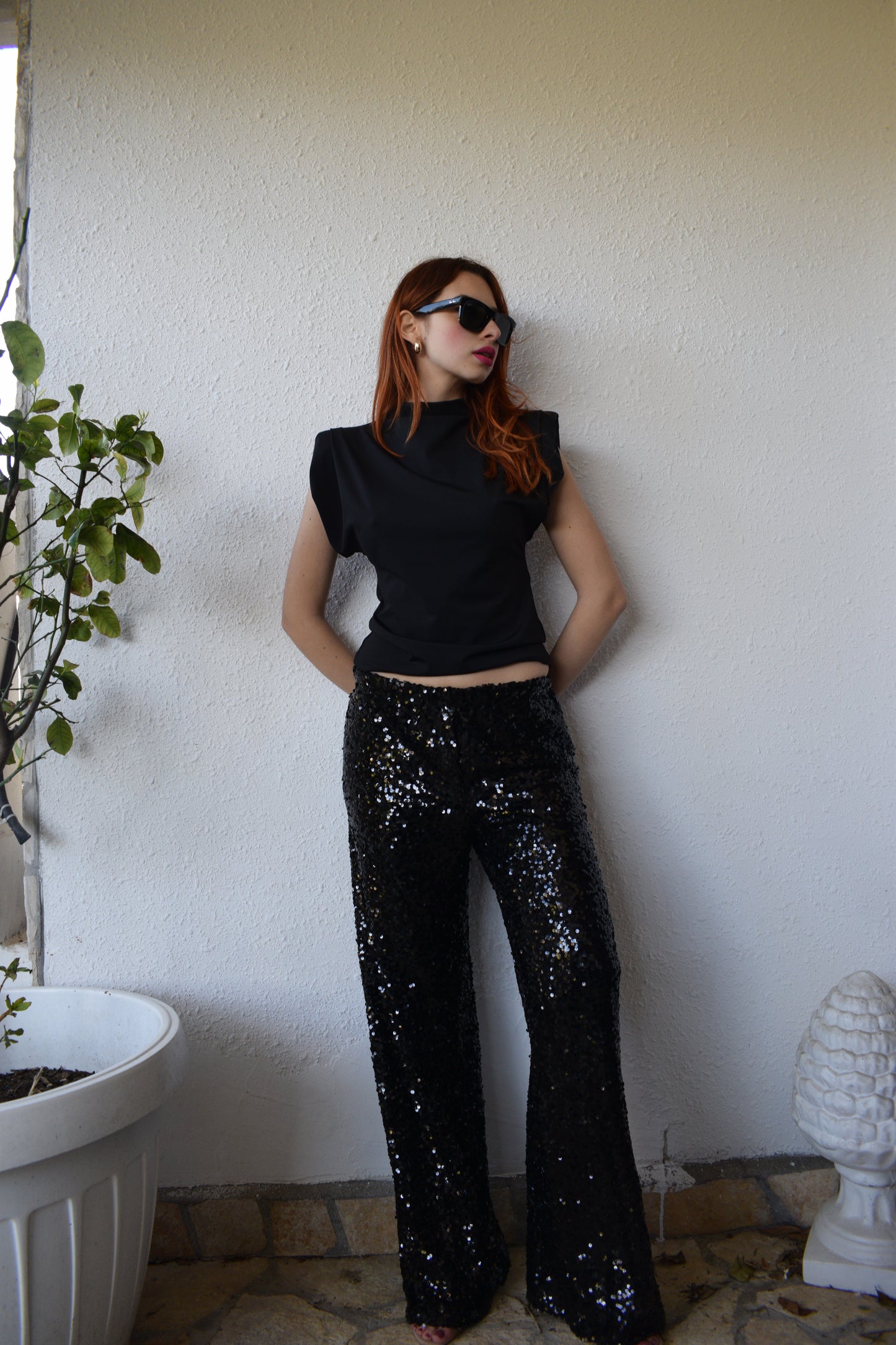 Pantalone Paillettes